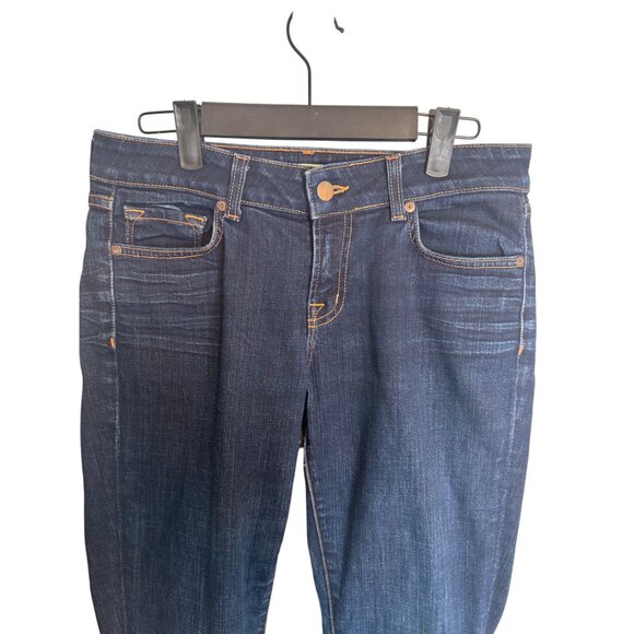 2/$30 J Brand 30 Scarlett Seven Eights Jeans Ink Wash - Picture 8 of 16